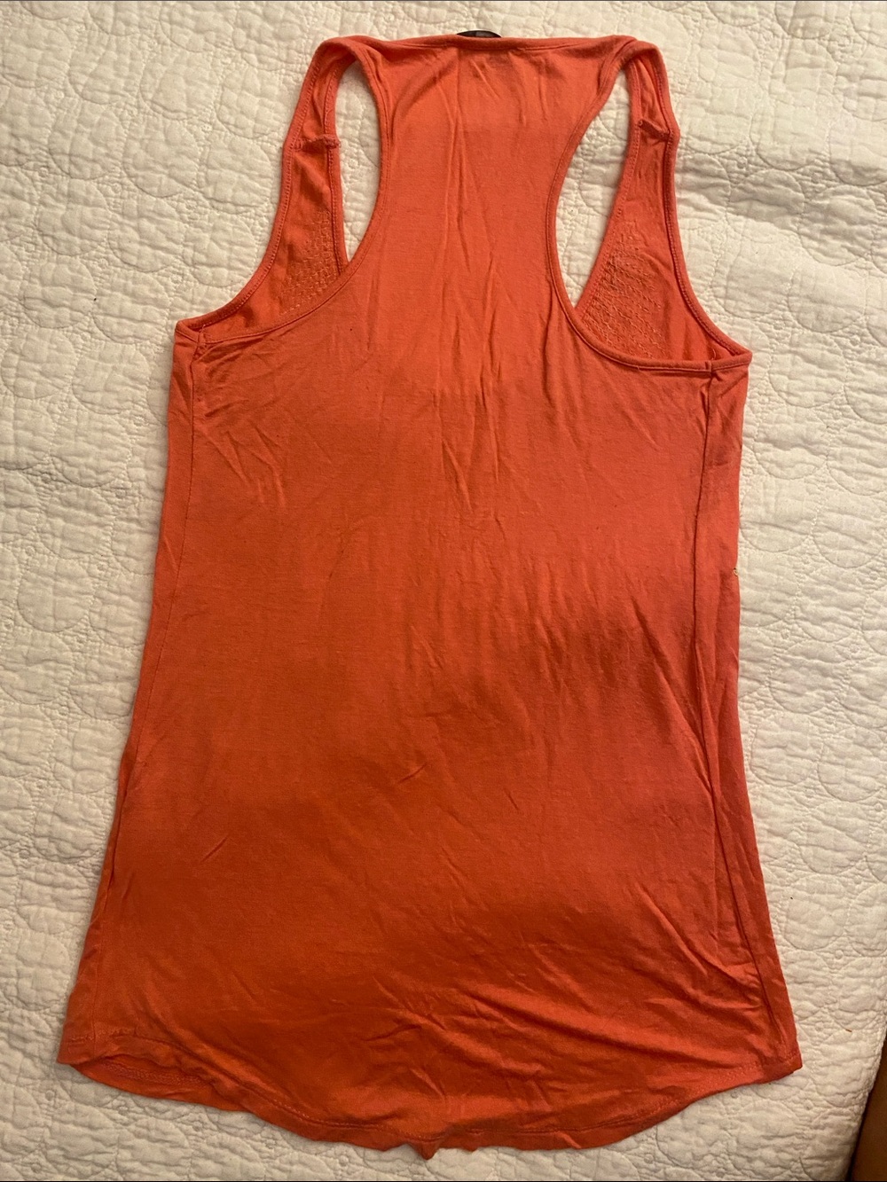 Charlotte Russe pink Tank with Gold Sequin Front - Picture 2 of 4